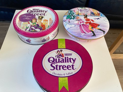 Lot boites quality street - de, 3