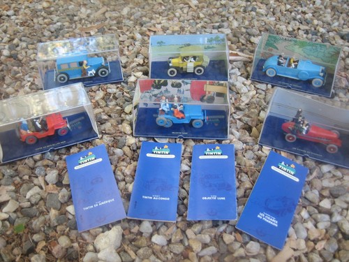 Lot voiture tintin congo - lot,