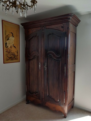 Armoire bois mouluré - en,