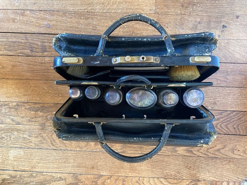 Old large trunk post suitcase - trunk,