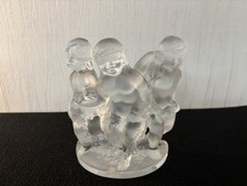 Luxembourg Lalique Crystal Angel Groups