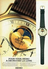 Advertising 119 1985 Seiko Quartz Watch