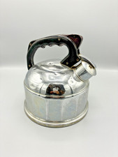 Vintage Aluminum Chrome Kettle