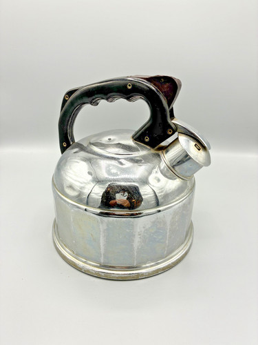 Bouilloire vintage aluminium