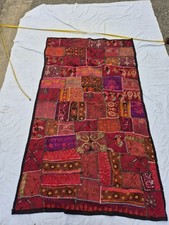 Ancienne tenture patchwork