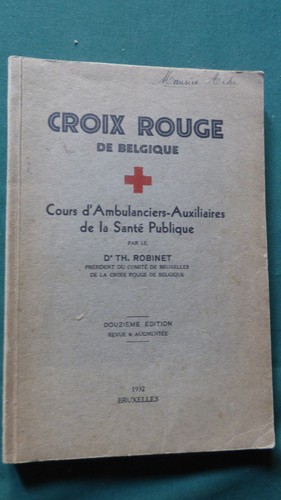 Croix rouge belgique - croix, cours