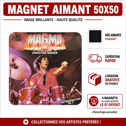 Magnet magma v11 5x5 cm - ,