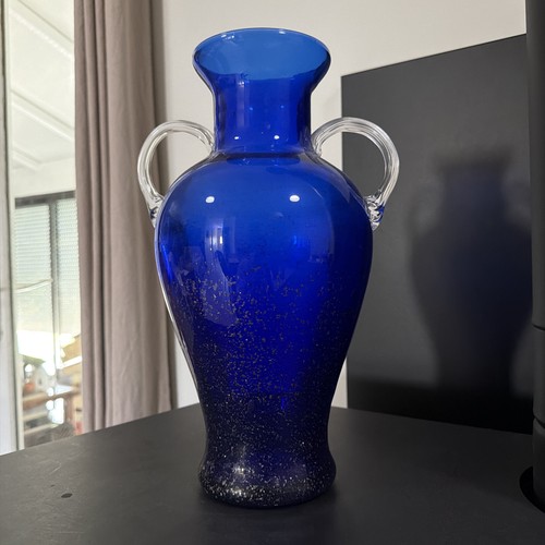 Murano vase barovier bleu - vase,
