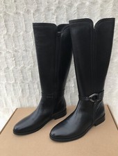 Bottes De Villes En Cuir Noir Femme 40 