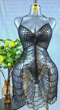 Handmade Black Crochet