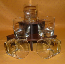 Lot de 5 verres à whisky