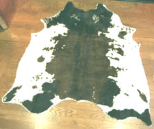 ? Tapis Chic Fausse Peau de Vache - Élégance Rustique ?