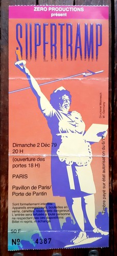 Ticket billet used - ticket, stub