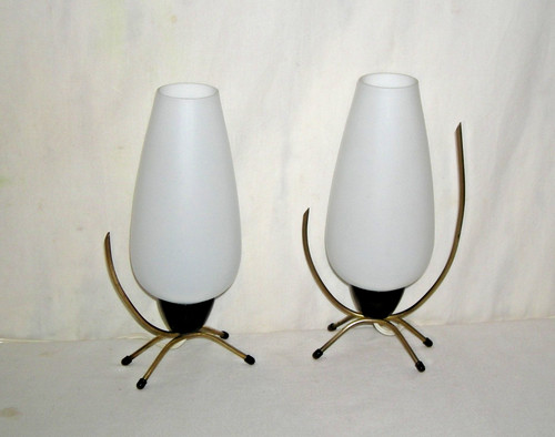 Paire lampes poser - ,