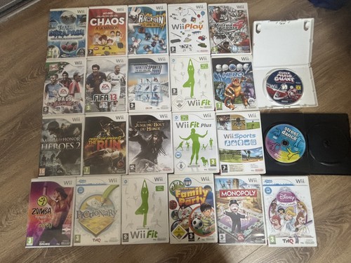 Lot jeux wii ceinture et - lot, +