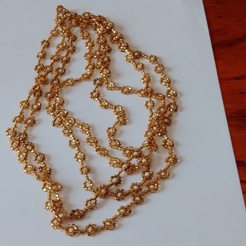 Collier perles verres - collier,
