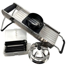 Vintage Professional French Mandoline Stainless Steel by World Cuisine