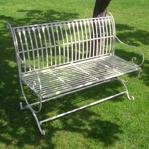 Banc jardin ancien - banc,