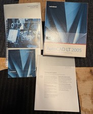 Autodesk/AutoCAD LT 2005 Software, 1 CD, Serial #, Open Box And Books