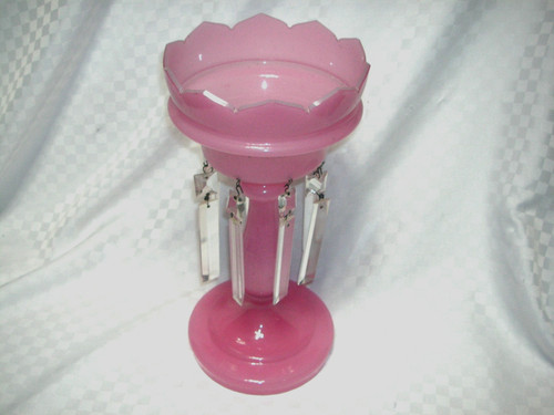 Old 1890 mantle lustre pink - 1890's,