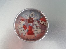 jeu ancien d'adresse à billes "3 petits cochons" 5,2cm B V Paris 1920 jouet