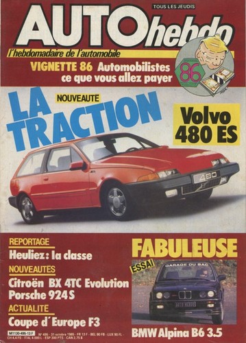 Auto hebdo 495 du - hebdo,