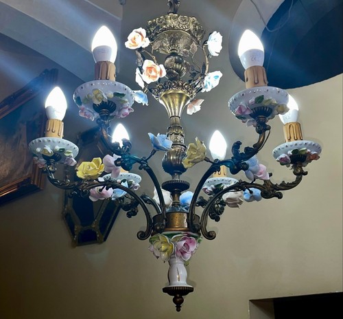 Lustre bronze faïence - et,