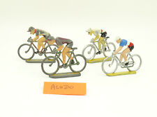Tour de France Alu Aludo 1/32 - Cyclist Riders: Lot of 4 B