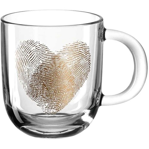 Tasse verre 400ml avec - tasse,