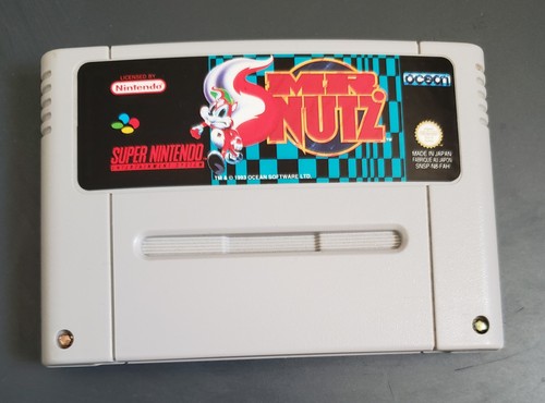 Jeu super nintendo nutz pal - super,