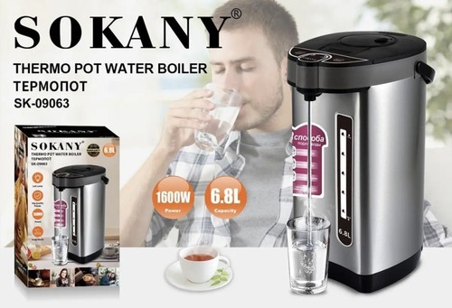 Sokany thermo pot 8l - thermo,