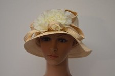chapeau beige femme