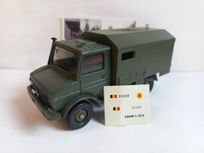 Solido 1/50, Camion Mercedes UNIMOG, Armée Belge, Neuf (3)