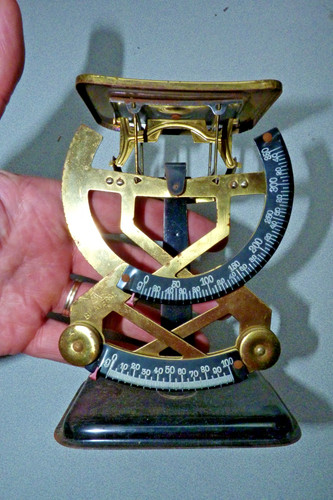 Balance postale lettre - lettre, vintage