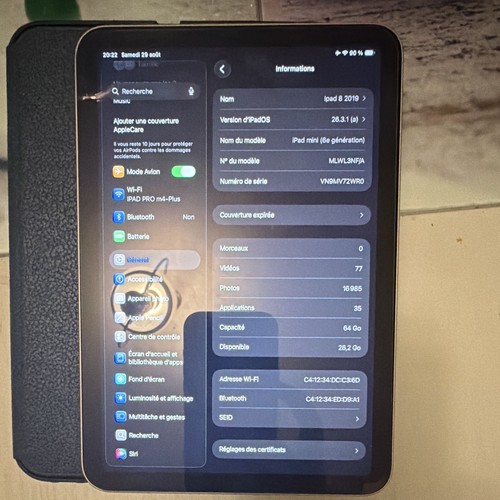 Apple ipad mini - apple, 6e