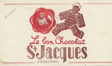 Papier buvard.Publicité pour