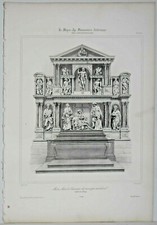 Lithographie Maitre Autel à