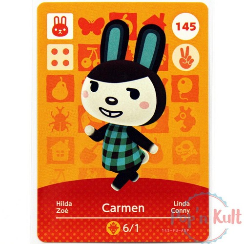 Carte amiibo animal - amiibo, crossing