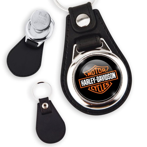 Porte clés simili cuir - porte-clés,