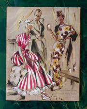 Stunning 1940s BALMAIN Paris