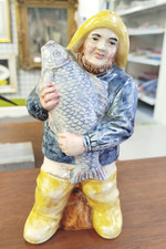 TIRELIRE MARIN Pecheur Poisson