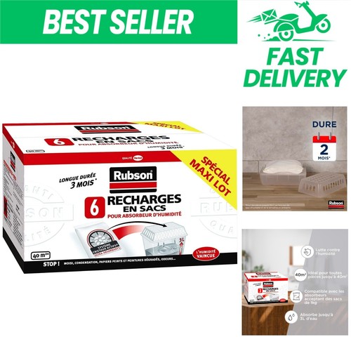 Rubson absorbeur humidité - rubson,