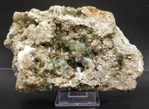 Apatite gemme muscovite - apatite, ,
