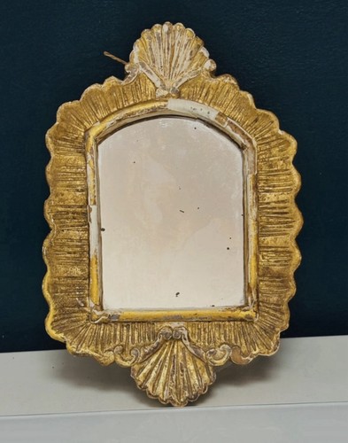 Miroir ancien xixe plâtre - ancien, en