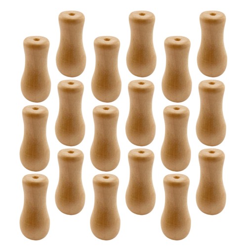 Lot pompons bois pour - de, 24