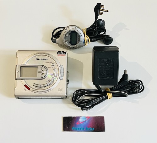 Walkman lecteur minidisc sharp - lecteur,