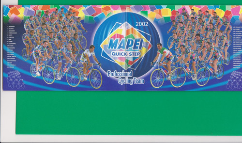 Cyclisme carte équipe - carte,