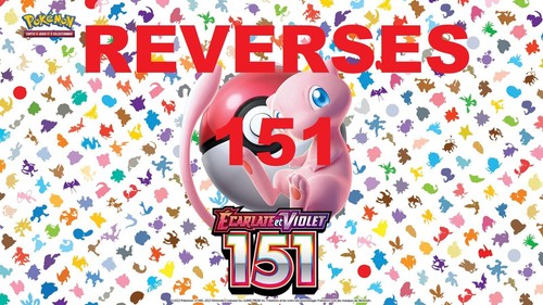 Cartes pokemon 151 reverse - cartes, /