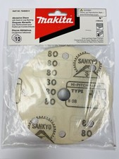 MAKITA 794609-5 7946095 ABRASIVE DISCS 6" 10-PACK HOOK & LOOP 80-GRIP