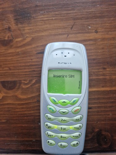 Nokia 3410 grey working cell - nokia,